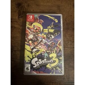 Splatoon 3 (Nintendo Switch, 2022) Game w/ Case
